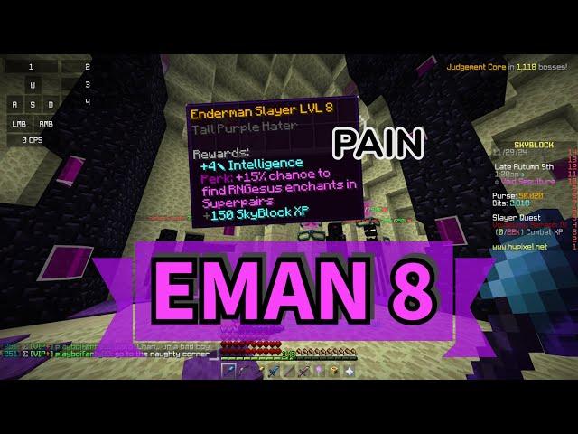 Enderman Slayer 8 TODAY | Hypixel Skyblock