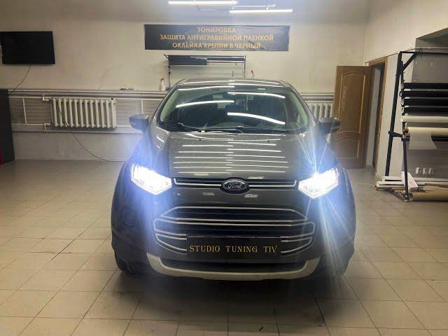 #Установка светодиодных ламп в FORD ECOSPORT 2017