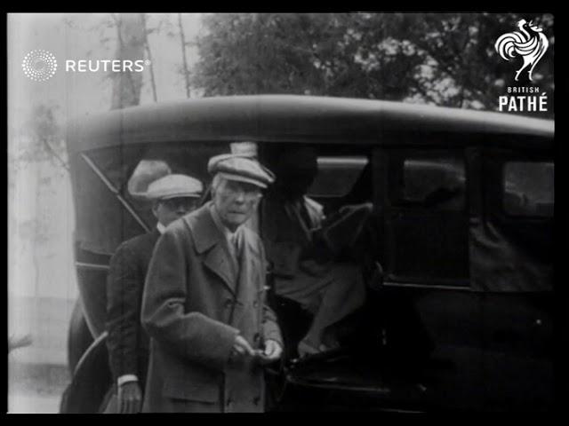 A day in life of John D. Rockefeller (1924)