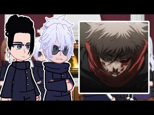 Past Jujutsu Kaisen React to Itadori Yuji || Shibuya Arc  - GC