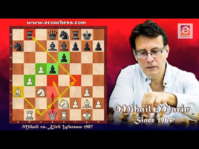 Ultimate Chess Lessons: Mihail Marin vs. Kiril Georgiev Warsaw 1987