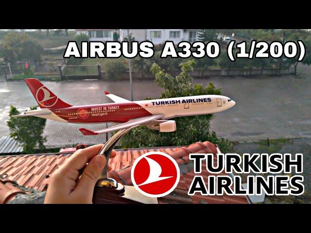 Turkish Airlines 1:200 AIRBUS A330, Model Uçak Kutu Açılışı. (THY)