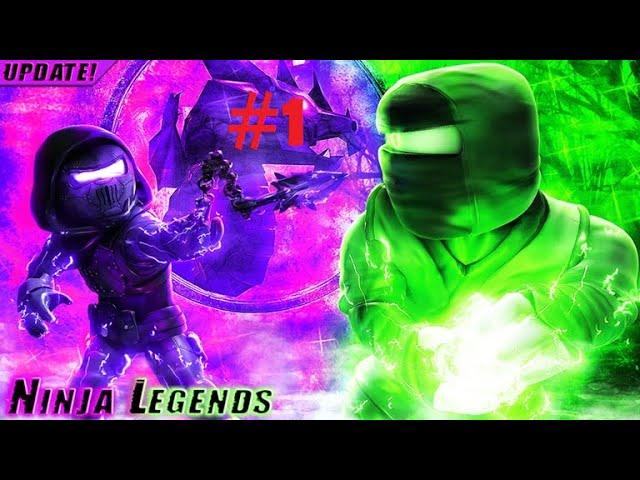 NINJA LEGENDS ПРОКАЧКА!БАГ НА ОСТРОВА l #1