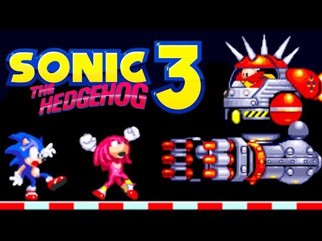 Sonic The Hedgehog 3 (Ёжик Соник 3) прохождение (Sega Mega Drive, Genesis)