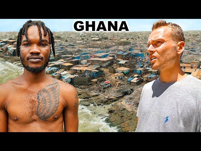 Inside Ghana's Biggest Slum (crazy neighborhood on African coast)