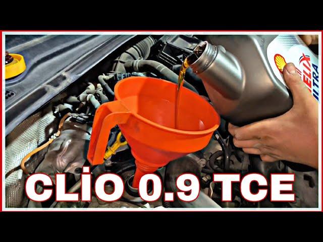 0.9 TCE Clio | Renault Clio 0.9 TCE Periyodik Bakım // Yağ, filtre, hava, polen, Buji değişimi