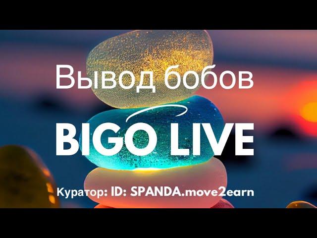 Вывод вознаграждения в BIGO LIVE. Вывод зарплаты в Биго Лайв. Новая система вывода бобов. Агент BIGO