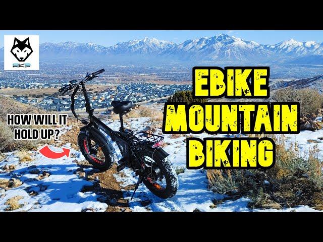Mountain Biking with the HeyBike Mars E-Bike!