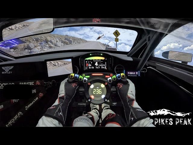 Pikes Peak Hill Climb Full Send! | AC | Fanatec DD+ Bentley GT3