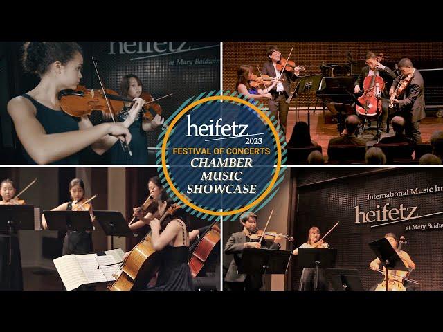 Chamber Music Showcase V – Heifetz 2023 Festival of Concerts