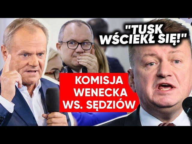 "Tusk wściekł się". Komisja Wenecka ws. polskich sędziów. Bogucki: Potwierdziła patologię tej władzy