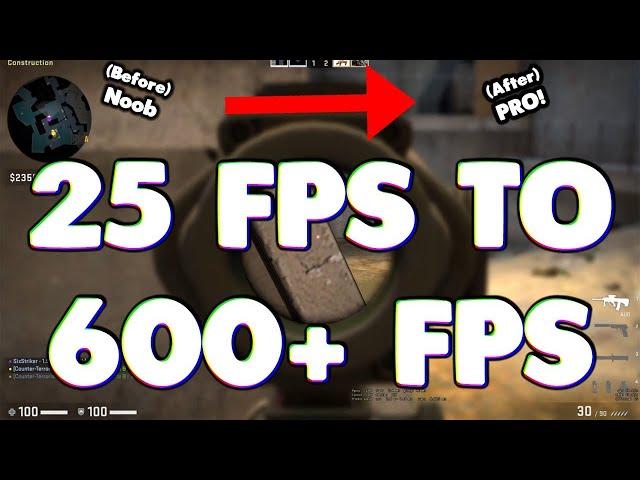 How To Greatly Improve FPS On CSGO! (GREAT FPS 2022)