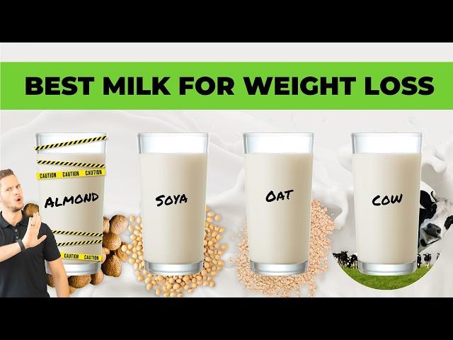 Which milk is best for weight loss? (WARNING) Almond milk is NOT perfect.!