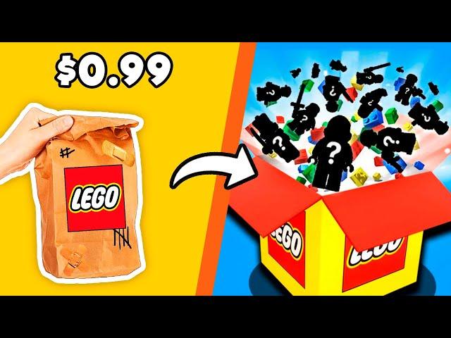 $0.99 vs $100 LEGO МИСТЕРИ БОКСЫ