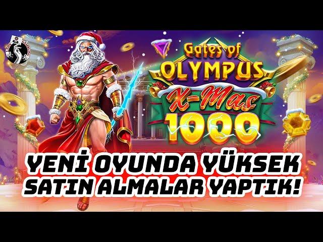  GATES OF OLYMPUS XMAS 1000  PRAGMATIC PLAY YENİ OYUN  YÜKSEK KASA SLOT #CASINO#SLOT#SLOTOYUNLARI