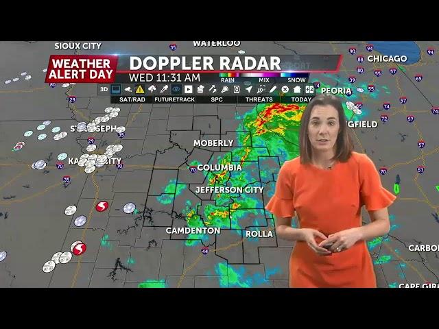 Coverage of severe storm damage in Mid-Missouri