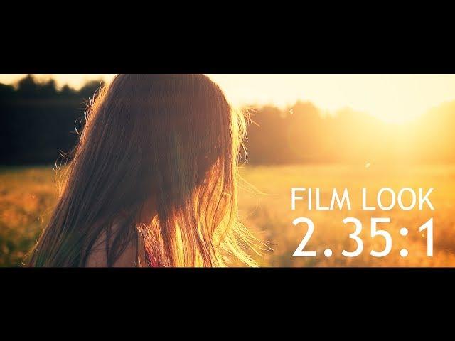 2.35:1 Anamorphic Film Look | Premiere Pro CC Tutorial 2017