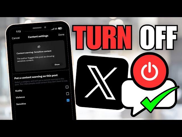 How To Turn Off Sensitive Content on X (Twitter)