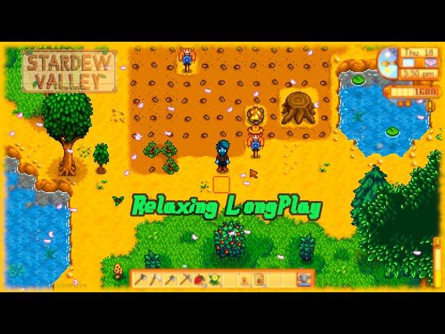 Stardew Valley - Relaxing Longplay Spring Year 1 (No Commentary)