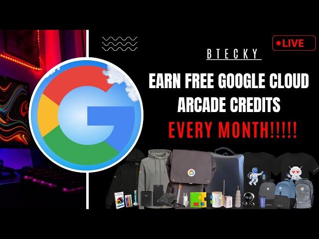 Earn Free Google Cloud Arcade Credits Every Month || Google Cloud Arcade 2025 || Must Watch