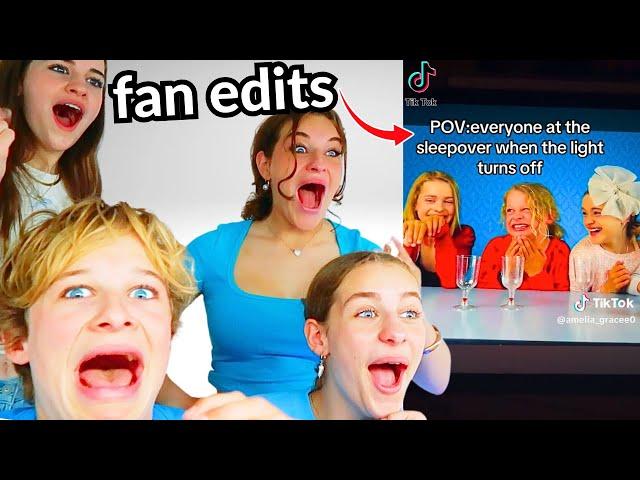 REACTING TO VIRAL FAN EDITS (gets crazy) Challenge By The Norris Nuts