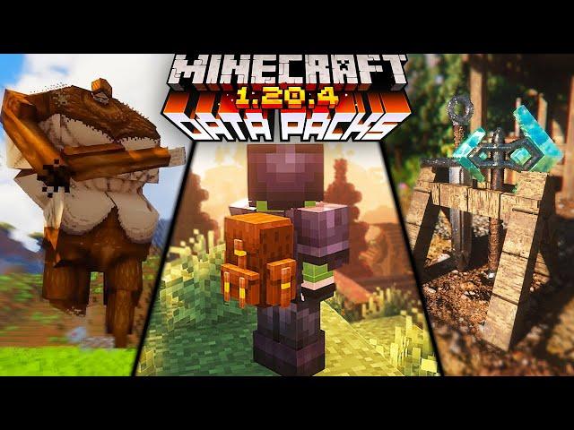 TOP 20 Minecraft Data Packs For 1.20 | February 2024