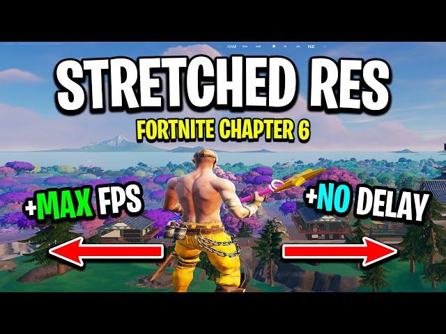 How To Get A STRETCHED RESOLUTION In Fortnite Chapter 6! (UPDATED 2025)