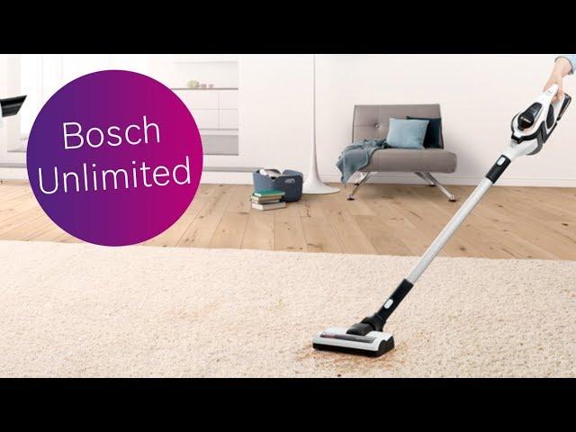 Акумуляторний пилосос Bosch Unlimited - ідеальне прибирання будь-якого типу підлоги