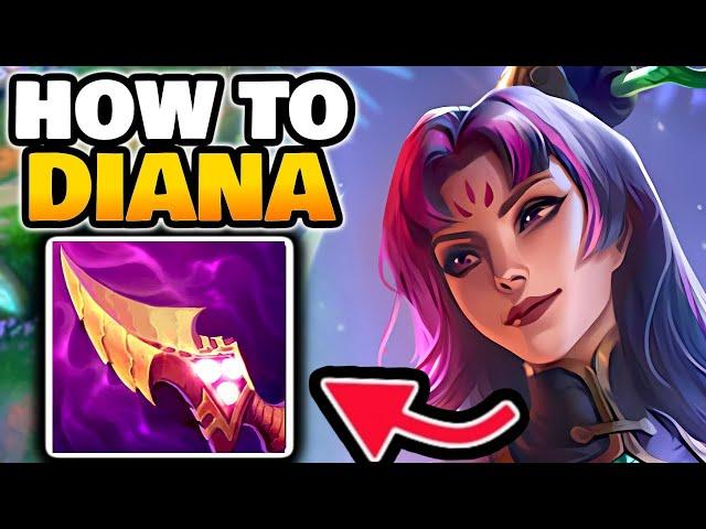 Step by Step how to CARRY on DIANA Jungle | 14.11