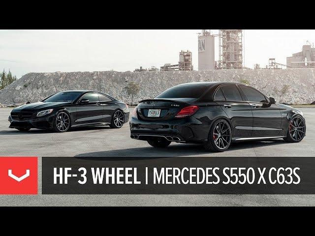 Vossen Hybrid Forged HF-3 Wheel | Mercedes-Benz C63s and S550 Coupe