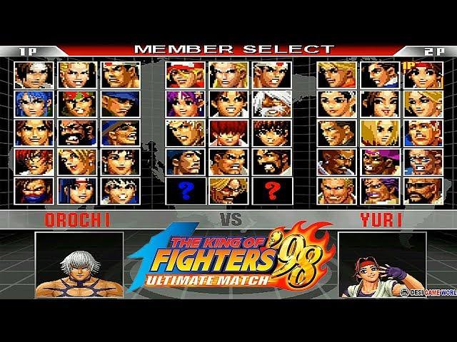 THE KING OF FIGHTERS 98 ULTIMATE MATCH