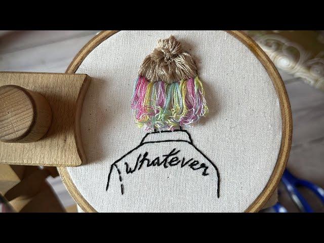 Girl and hair embroidery tutorial || Embroidery for Beginners - Let’s Explore