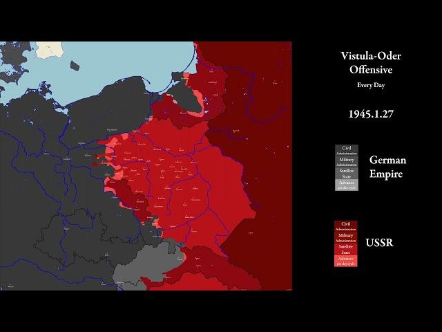 Vistula-Oder Offensive: Every Day [WW2]