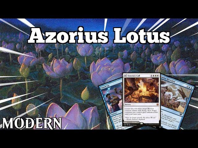 I am but a Simple Lotus Farmer | Azorius Lotus | Modern | MTGO