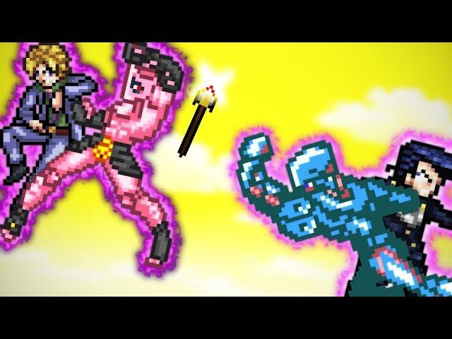 JOJO:What if 2# Requiem Arrow in morioh -SPRITE ANIMATION- (Canon)