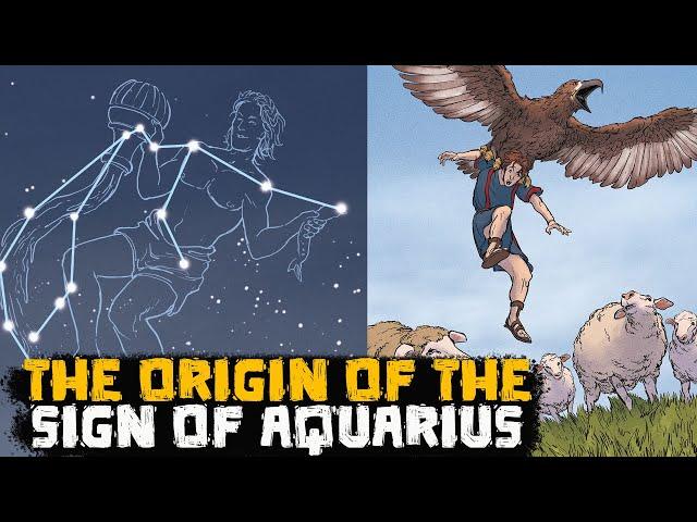 The Origin of the Zodiac Sign of Aquarius: Zeus and Ganymede - Greek Mythology - See U in History