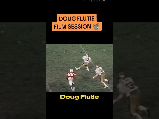 Doug Flutie Film Session #collegefootball #nflhistory