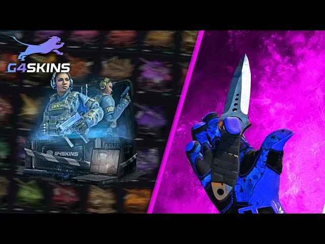 WHICH KNIFE CASE BETTER ON G4SKINS!? - G4skins Promo Code