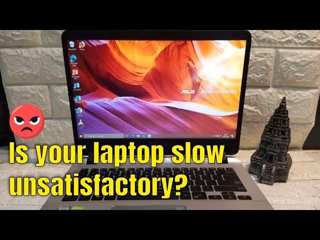 Your laptop is slow, Disappointing, This is the right way to do, let's follow this video steps