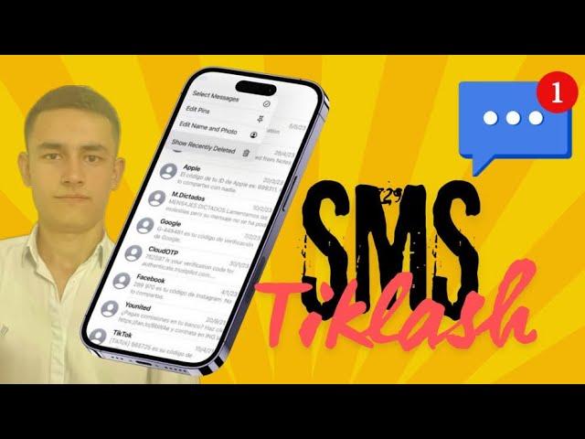 O’chirilgan SMS xabarni tiklash. Android tamonidan aytilgan usul!