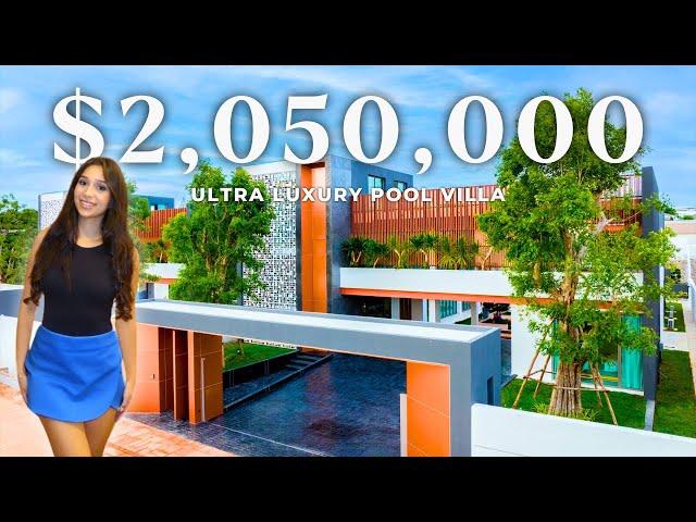 Inside this $2,050,000 (75M THB) Modern Pool Villa in Pattaya