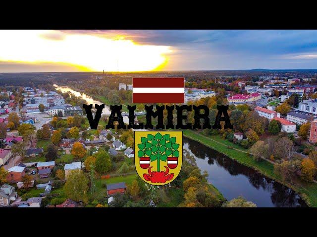 DJI Mavic Mini | Valmiera city cinematic aerial footage