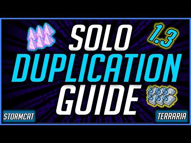 TERRARIA SOLO DUPLICATION GLITCH PS4 AND XBOX 2019 TERRARIA 1.3 SOLO DUPLICATION GLITCH CONSOLE 2019