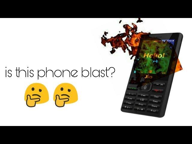 Jio phone blast || why || shubham sriyam