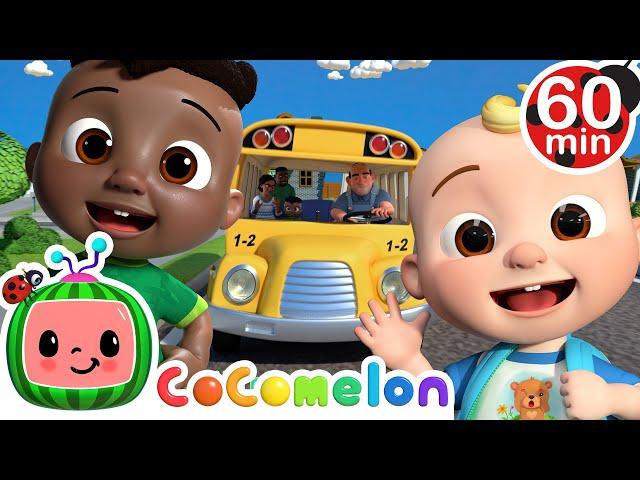 Wheels on the Bus With JJ and Cody | CoComelon - Cody's Playtime | Songs for Kids & Nursery Rhymes