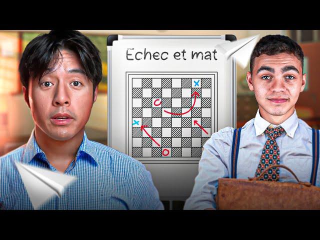 J’apprends à @MaximeClick les échecs et mat les plus importants aux échecs !