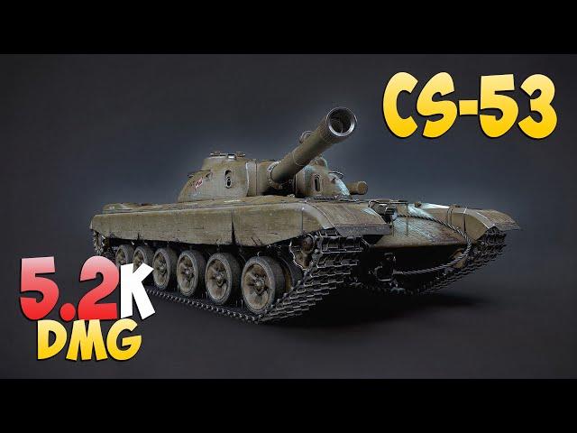 CS-53 - 4 Kills 5.2K DMG - Passing! - World Of Tanks