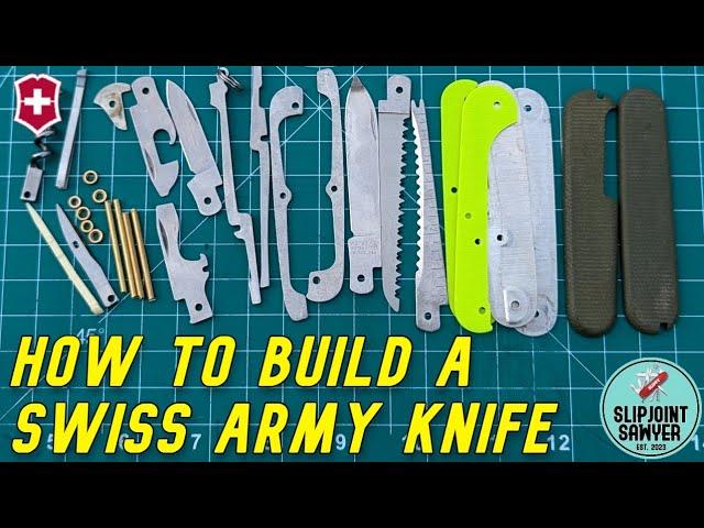 How To Build A Victorinox Swiss Army Knife - Beginner's Guide