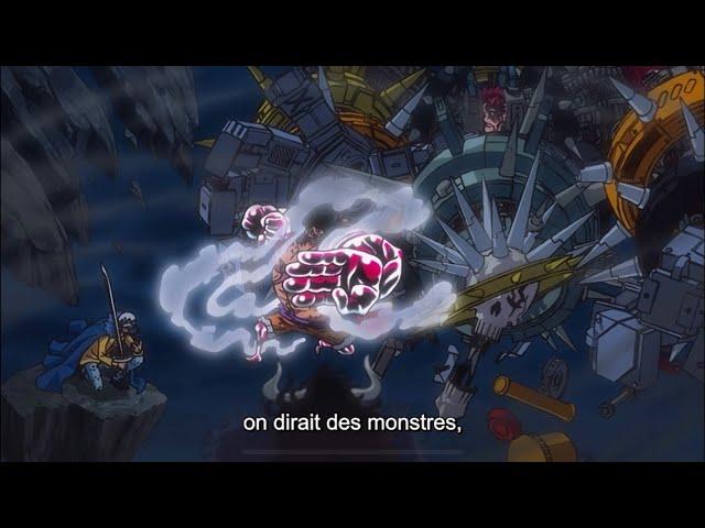 One piece ep 1016 vostfr kaido vs Luffy, Law and kid