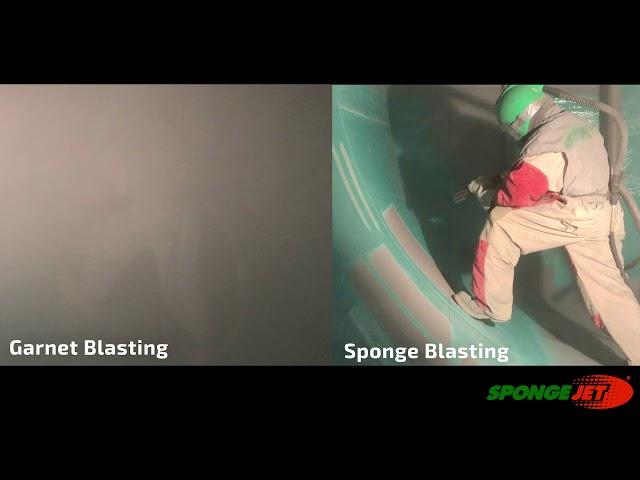 Sponge Blasting vs. Garnet